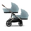 Cochecito Gemelar Cybex Gazelle S stormy blue