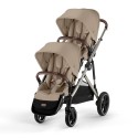 Cochecito Cybex Gazelle S para Hermanos almond beige