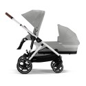 Cochecito Cybex Gazelle S para Hermanos stone grey