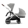 Cochecito Cybex Gazelle S para Hermanos stone grey