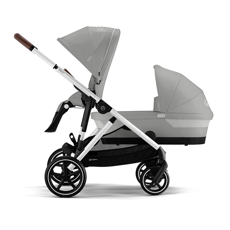Cochecito Cybex Gazelle S para Hermanos almond beige