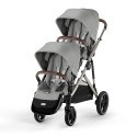 Cochecito Cybex Gazelle S para Hermanos stone grey