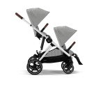 Cochecito Cybex Gazelle S para Hermanos stone grey
