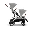 Cochecito Cybex Gazelle S para Hermanos stone grey