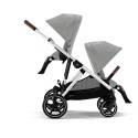 Cochecito Cybex Gazelle S para Hermanos stone grey