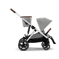 Cochecito Cybex Gazelle S para Hermanos stone grey