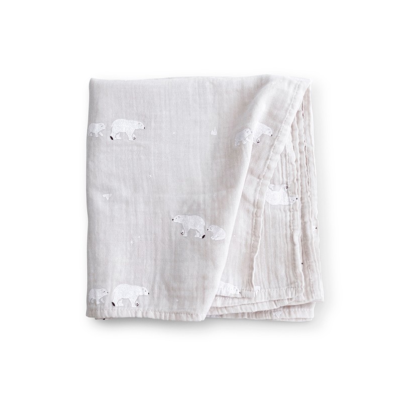 Muselina Bonjourbébé Polaris Gris