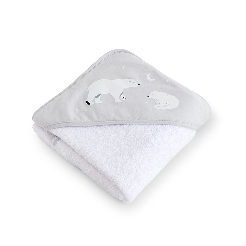 Capa de Baño Bonjourbebe Polaris Gris