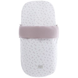 Saco de Capazo Uzturre Flavia rosa empolvado