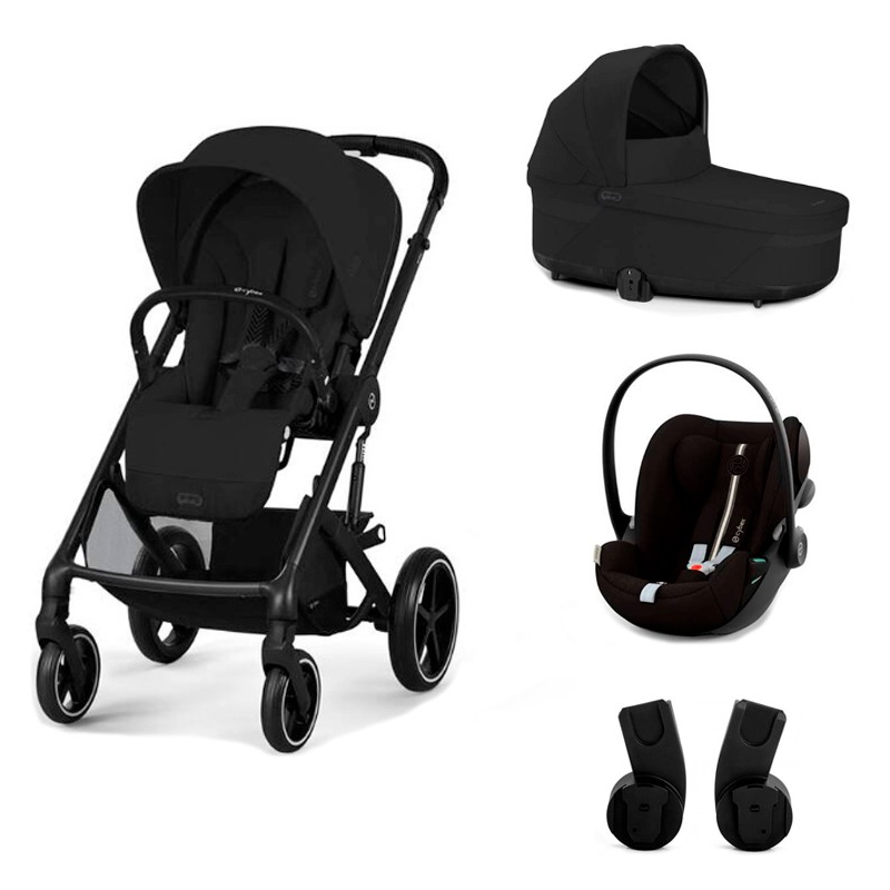 Cybex Balios S Lux Pack S com Cloud G i-Size Plus preto lua