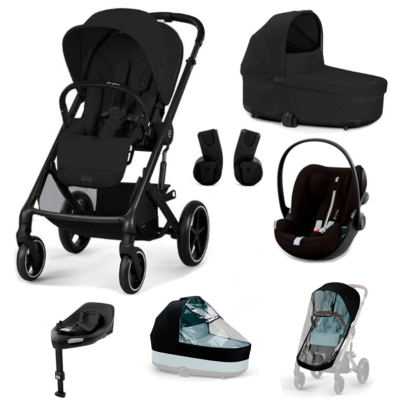 Cybex Balios S Lux Pack XL com Cloud G i-Size Plus oceano azul lua preto