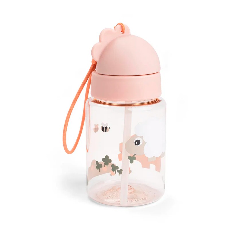 Botella con Pajita Done By Deer Tiny Farm