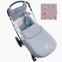 Saco Capazo Multiposicional Uzturre Tilda rosa empolvado