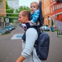 Minimeis Mochila Hero para Padres azul