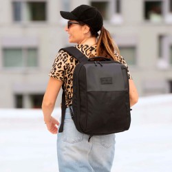 Minimeis Mochila Hero para Padres negro