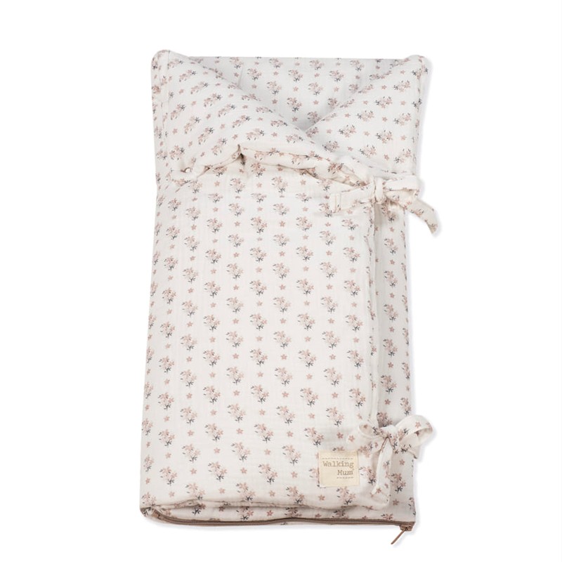 Bolsa SwaddleWalking Mum Botton Flowers