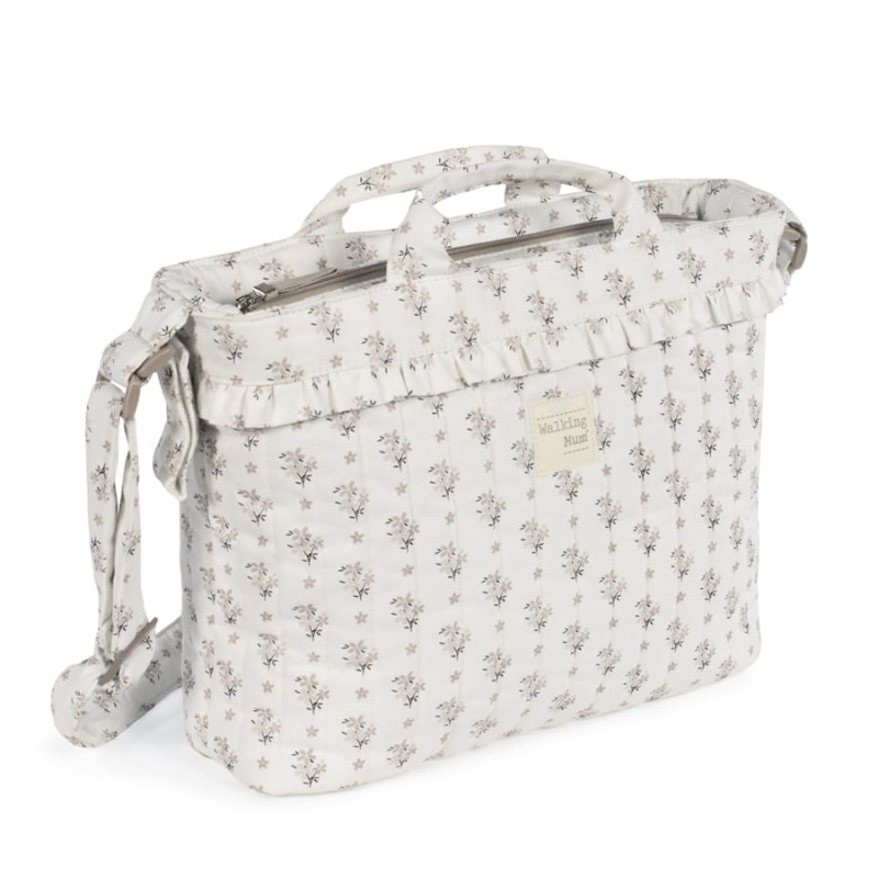 Bolsa LayetteWalking Mum Botton Flowers