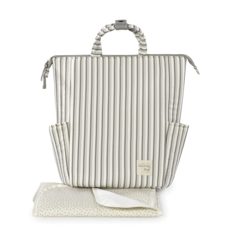 Mochila Walking Mum Botton Stripes