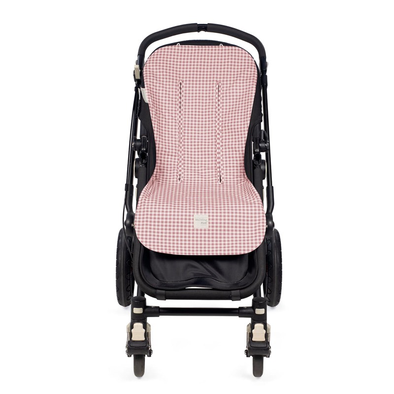 Colchoneta Walking Mum I Love Vichy gris