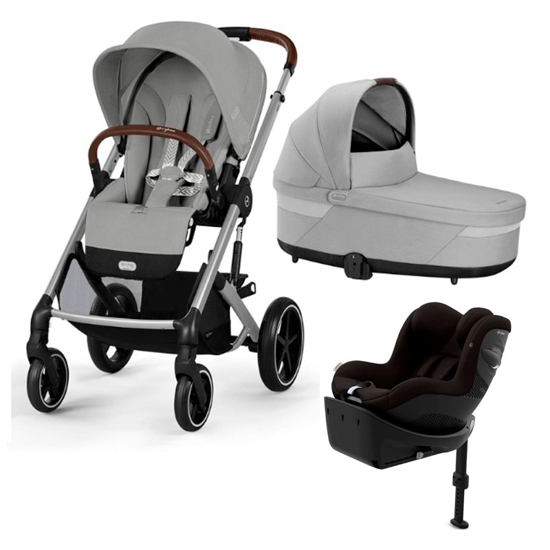 Cybex Balios S Lux + CYBEX Sirona Gi i-Size lua preta