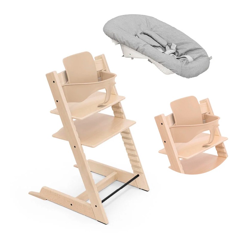 Pack Trona Stokke Tripp Trapp 3 en 1 para Recién Nacidos