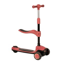 Trotinete Infantil Evolutiva Olmitos Rolo Vermelho