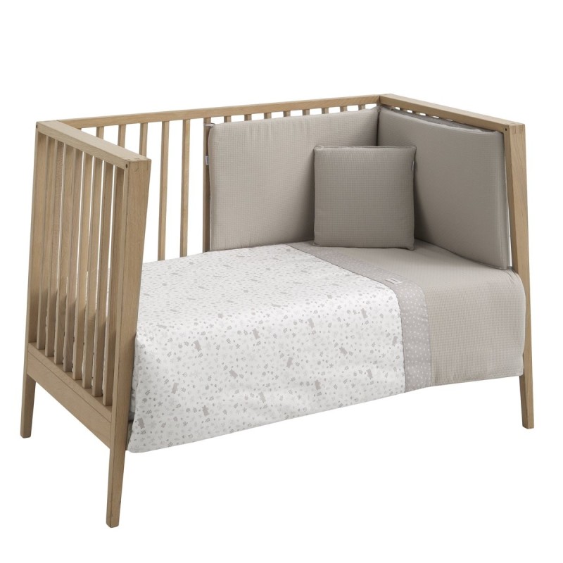 Jgo 2 Pcs.F.Nordica Cuna 70 Abete Beige 110X170X3 Cm