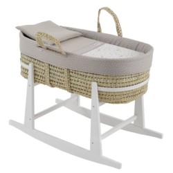 Moses Quilted Palm+Leg M.Bco Abeto Bege/Bco 39X80X61 cm