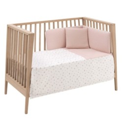 Conjunto de 2 peças de colcha I-V. 60 Calma Pink Cradle 60X120X3 cm