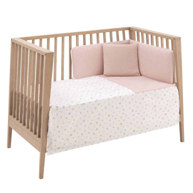 Conjunto de 2 peças de colcha I-V. 60 Calma Pink Cradle 60X120X3 cm