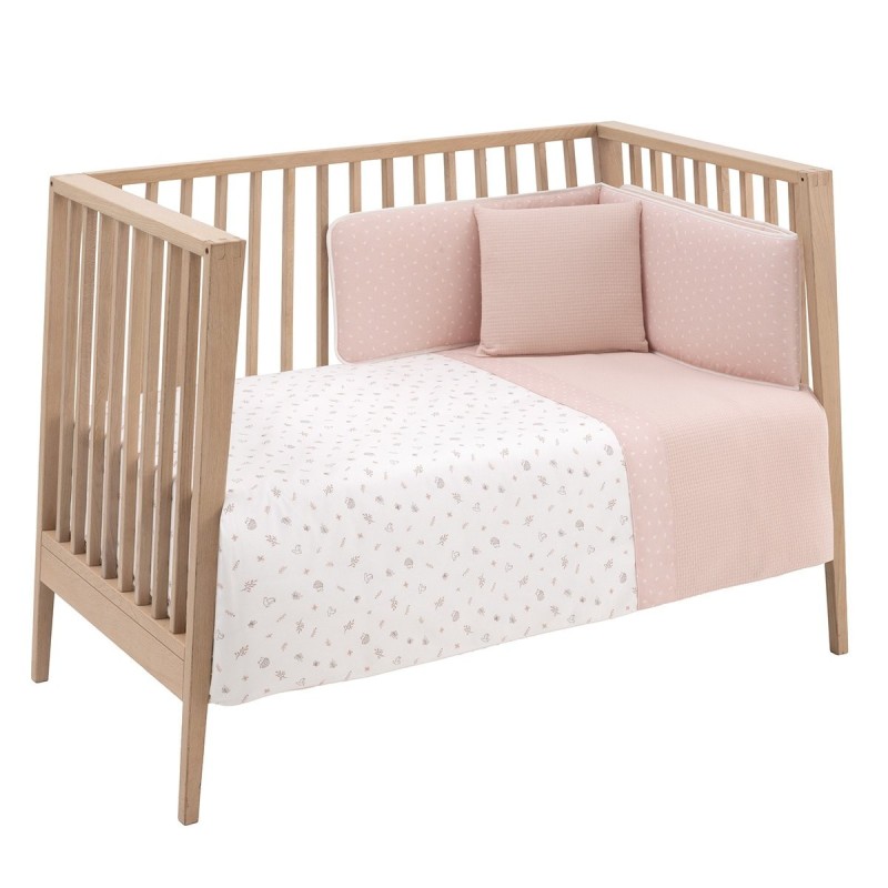 Conjunto 2 Pcs.F.Nordica 60 Calma Pink Cradle 100X140X3 cm