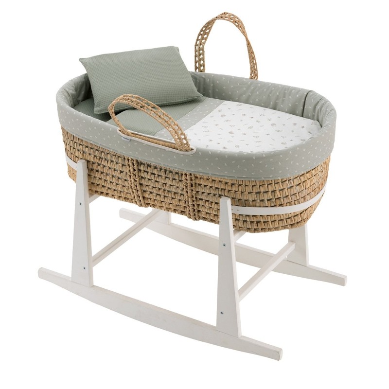 Moises Palma Acolch+Pata M.Bco Cambrass Calma Verde/Bco 39X80X61 Cm
