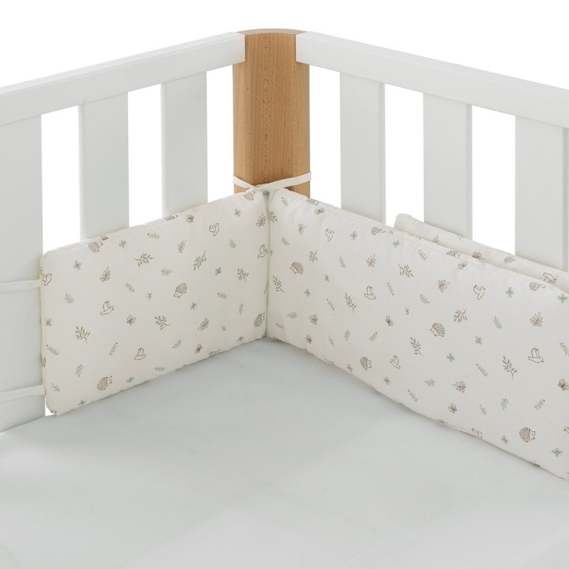 Doco Crib Protector 103X19X2 Cm CAMBRASS Calma Green