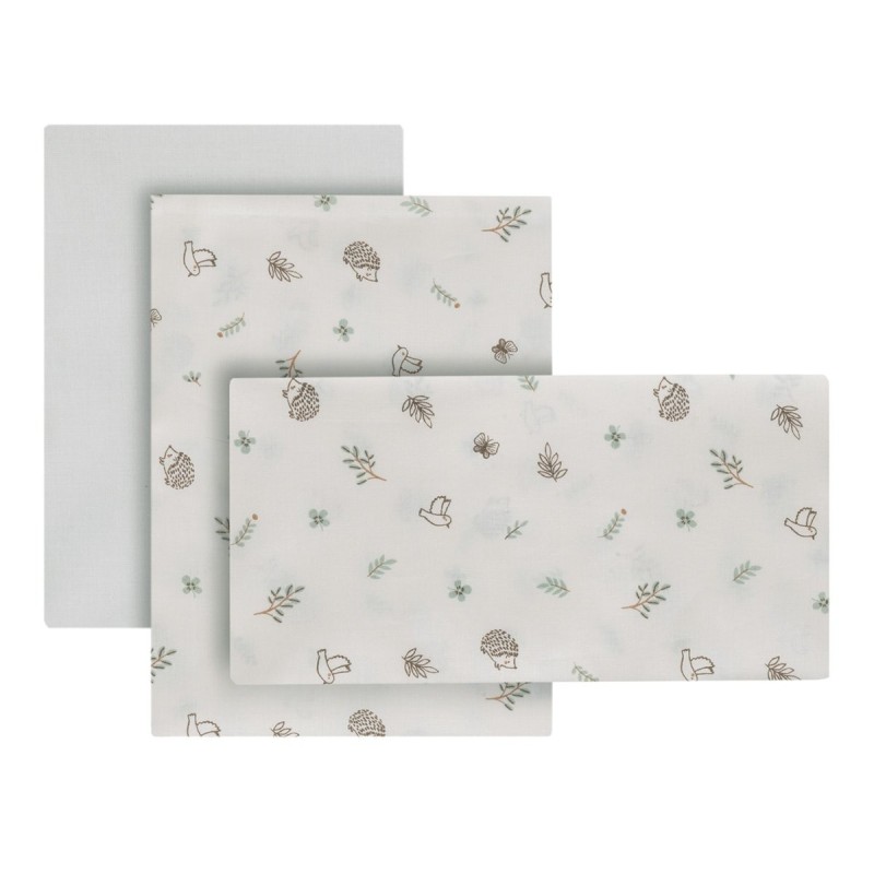 Sabana Minicuna 3 Pcs 50X90X1 Cm Cambrass Calma Verde