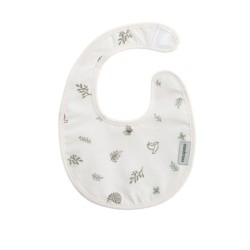 Babete redondo com velcro CAMBRASS verde calmo 16X19X1 cm