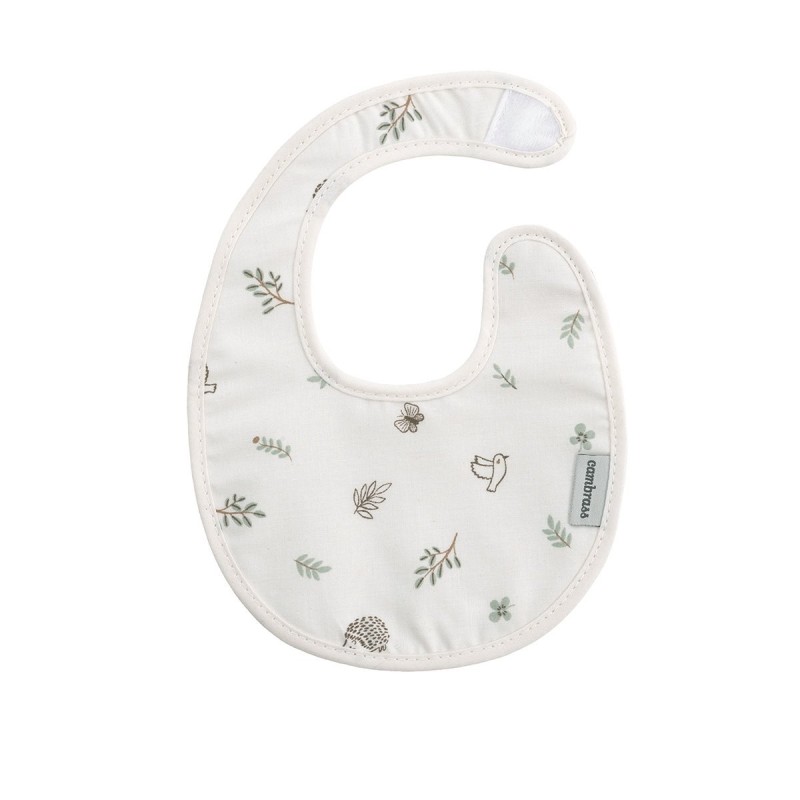 Babero Redondo Con Velcro Cambrass Calma Verde 16X19X1 Cm