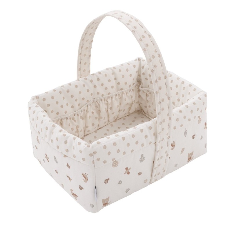 Cesta Canastilla 22.5X29X29 Cm Cambrass Senda Beige