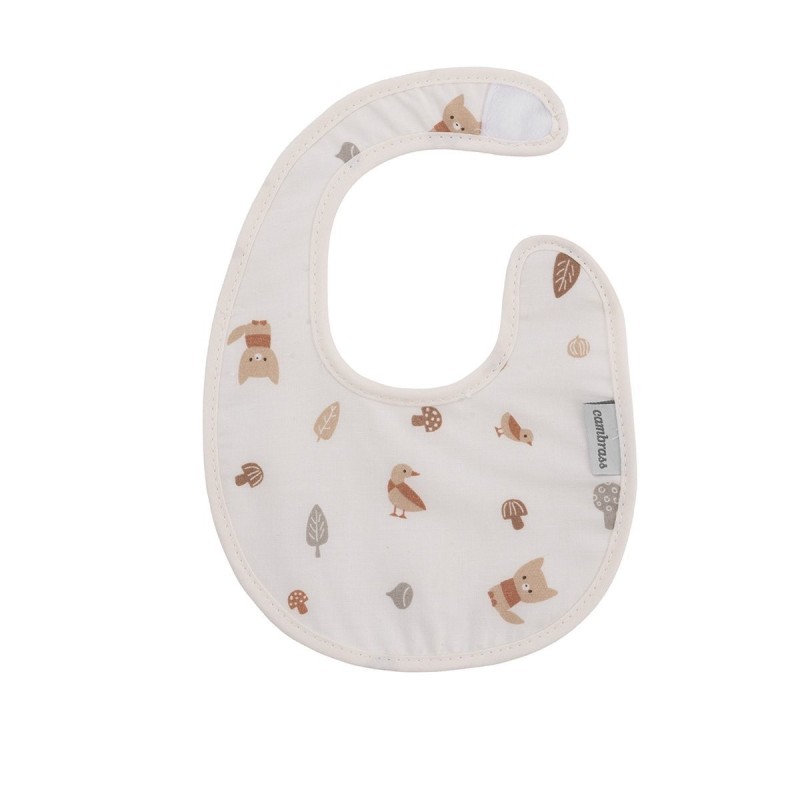 Babero Redondo Con Velcro Cambrass Senda Beige 16X19X1 Cm