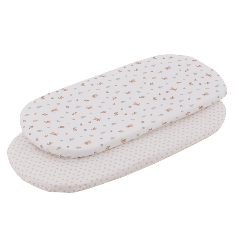 Bajera Moises/Carro Pack 2 Ud. 35X80X7 Cm Cambrass Senda Beige