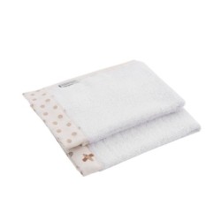 Juego 2 Toallas Cambrass Senda Beige 25X35X1 Cm