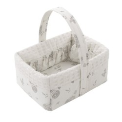 Cesta Canastilla 22.5X29X29 Cm Cambrass Globe Crudo