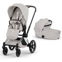Cybex Priam 2026 Style chrome marron gris