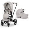 Cybex Priam 2026 Style chrome marron gris