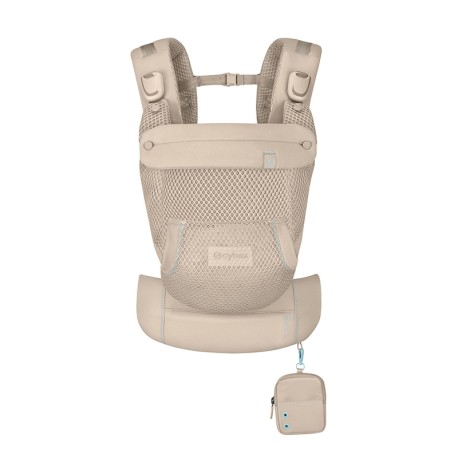 Mochila bege amêndoa CYBEX porta-bebés Laya