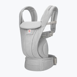 Ergobaby Mochila de Bebé Omni Deluxe Pearl Grey Mesh Porta-bebés