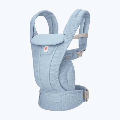Mochila Portabebés Ergobaby Omni Deluxe serene blue mesh