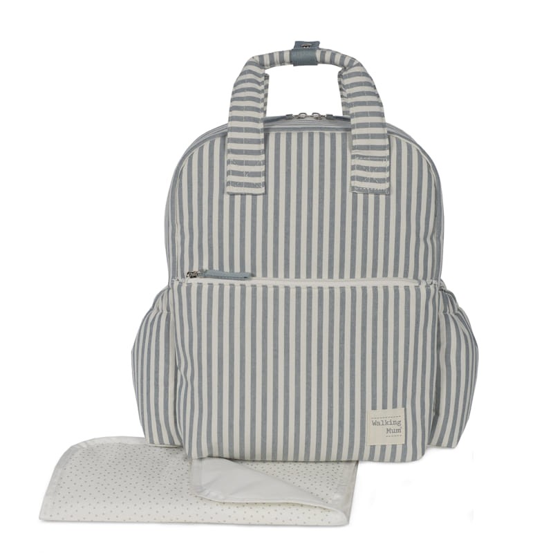 Mochila Walking Mum Praliné Rayas