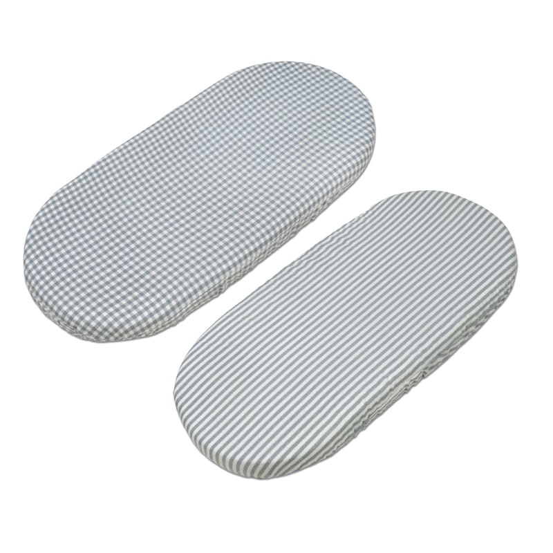 Conjunto 2 Lençóis Ajustados Praliné Walking Mum Carrycot
