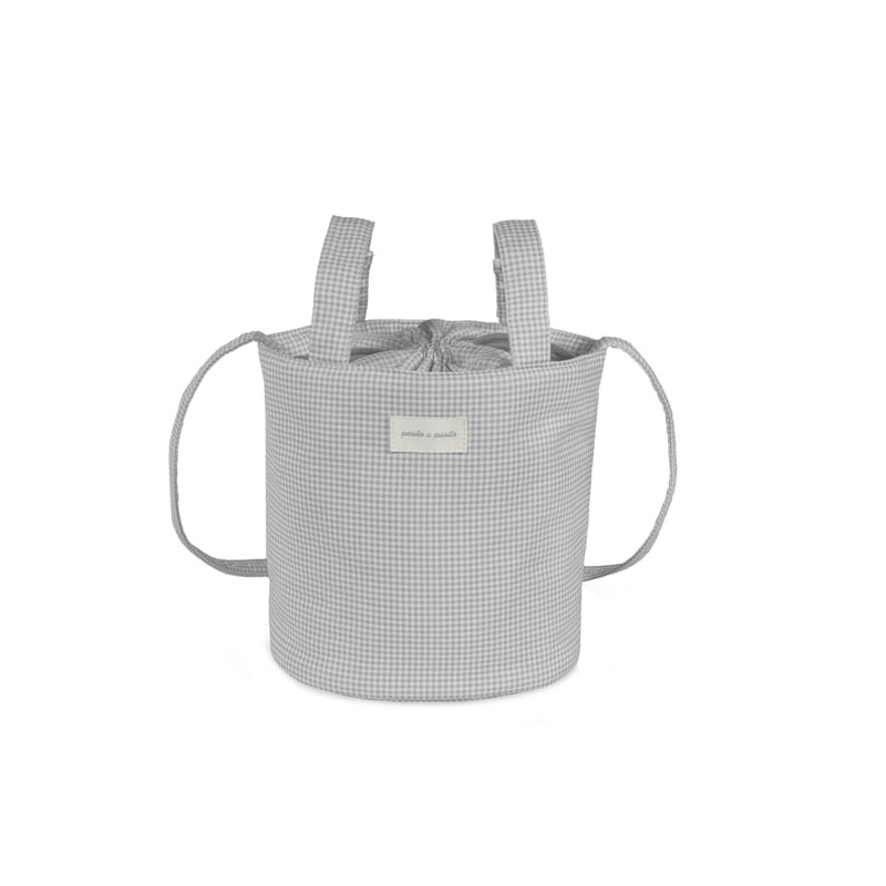Bolsa Bucket Pasito a Pasito Little Bloom Vichy