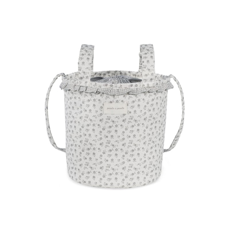Bolsa Bucket Pasito a Pasito Little Bloom Flor